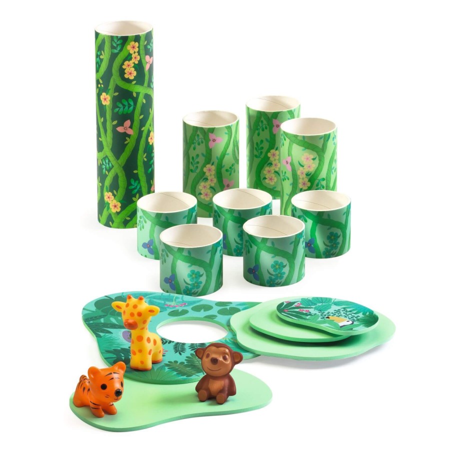 Klocki kartonowe TOPANITUBE / Djeco