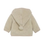 Kurtka 100% wełny merino Teddy - Cement / HUTTEliHUT