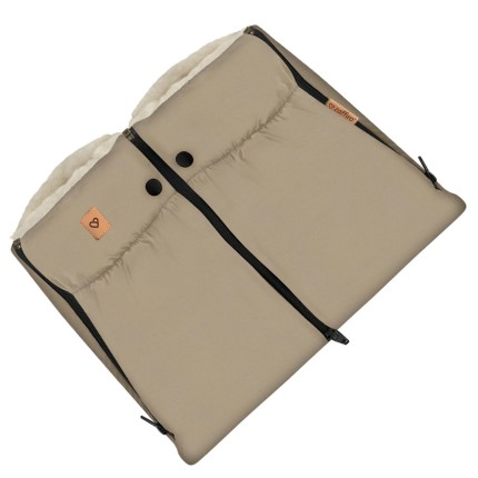 Mufka do wózka Nordico - beige / Zaffiro