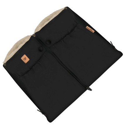 Mufka do wózka Nordico - black / Zaffiro