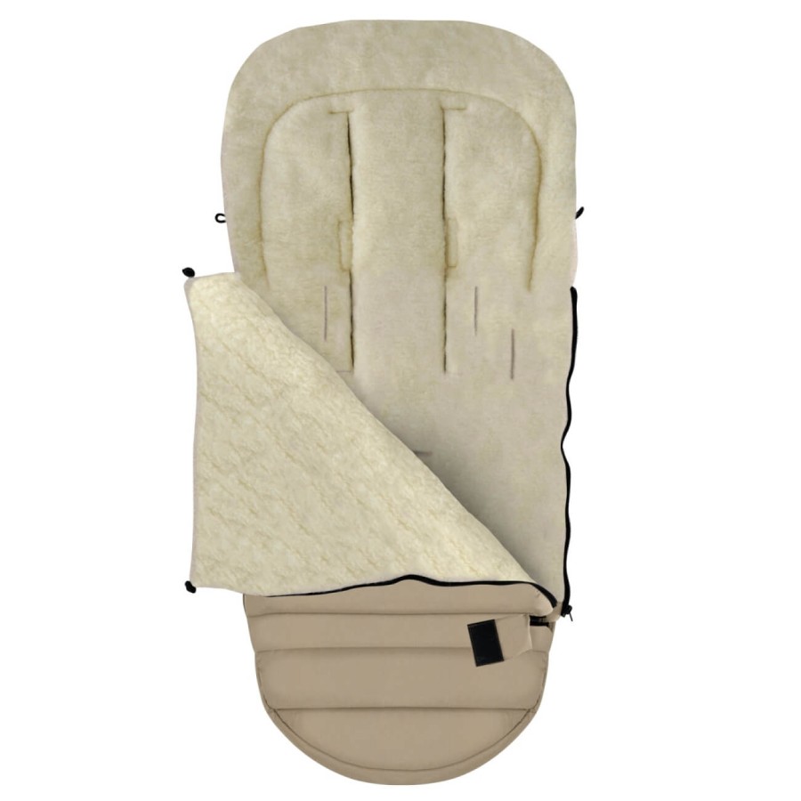 Regulowany śpiwór iGrow Nordico 0-36m beige / Zaffiro