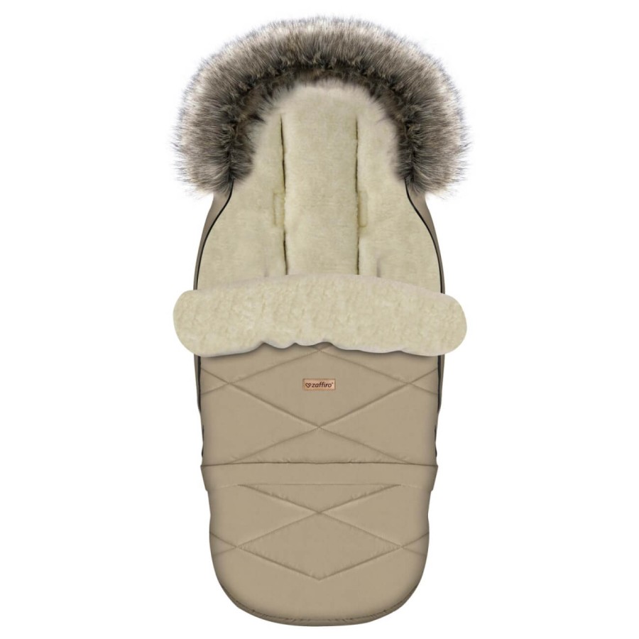 Regulowany śpiwór z torbą GrowUP Nordico 0-36m beige / Zaffiro