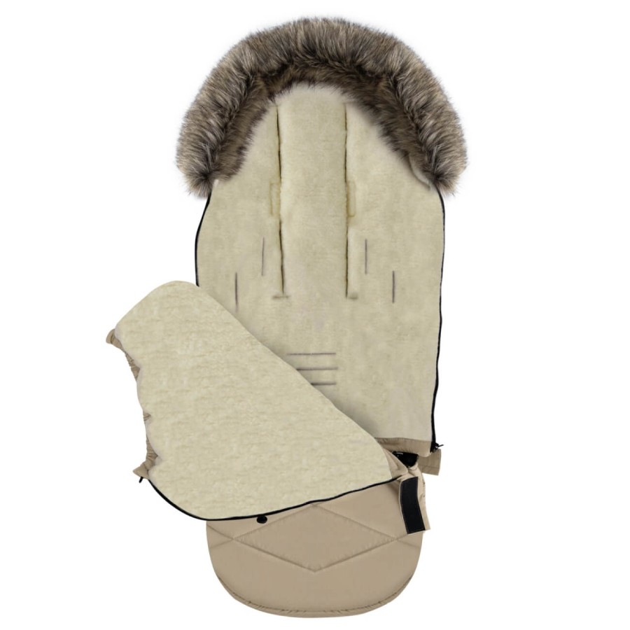 Regulowany śpiwór z torbą GrowUP Nordico 0-36m beige / Zaffiro