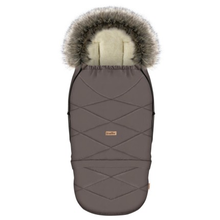 Regulowany śpiwór z torbą GrowUP Nordico 0-36m taupe / Zaffiro