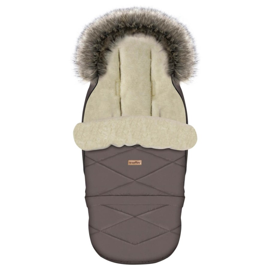 Regulowany śpiwór z torbą GrowUP Nordico 0-36m taupe / Zaffiro