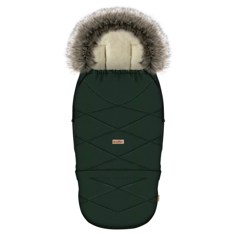 Regulowany śpiwór z torbą GrowUP Nordico 0-36m bottle green / Zaffiro