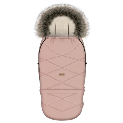 Regulowany śpiwór z torbą GrowUP Aspen 0-36m baby pink / Zaffiro