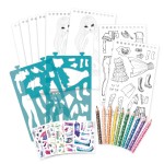 Szkicownik do projektowania ubrań, Isadora 7+ / Nebulous Stars