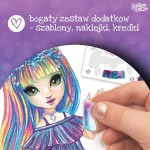 Szkicownik do projektowania ubrań, Isadora 7+ / Nebulous Stars