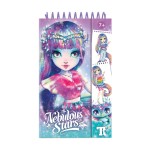 Szkicownik do projektowania ubrań, Isadora 7+ / Nebulous Stars