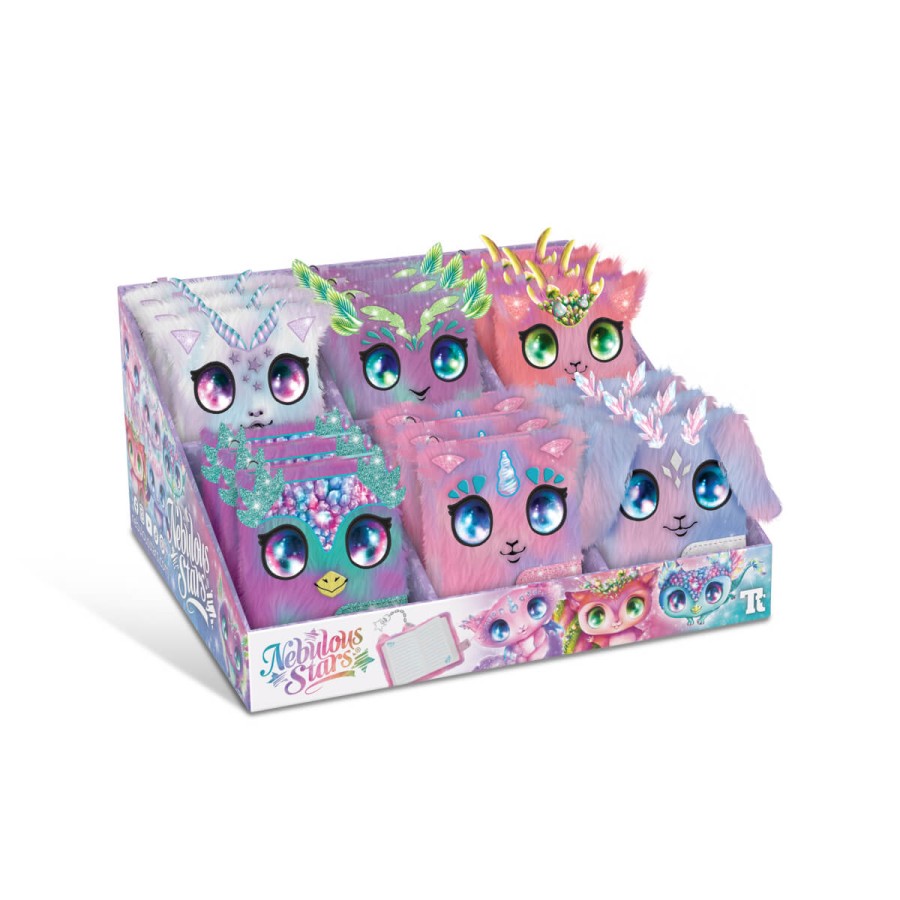 Pluszowy mini notatnik z zawieszką / Nebulous Stars