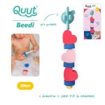 Klocki piankowe do nawlekania do kąpieli Beedi - Hearts / QUUT
