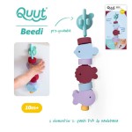 Klocki piankowe do nawlekania do kąpieli Beedi - Fish Burgundy / QUUT