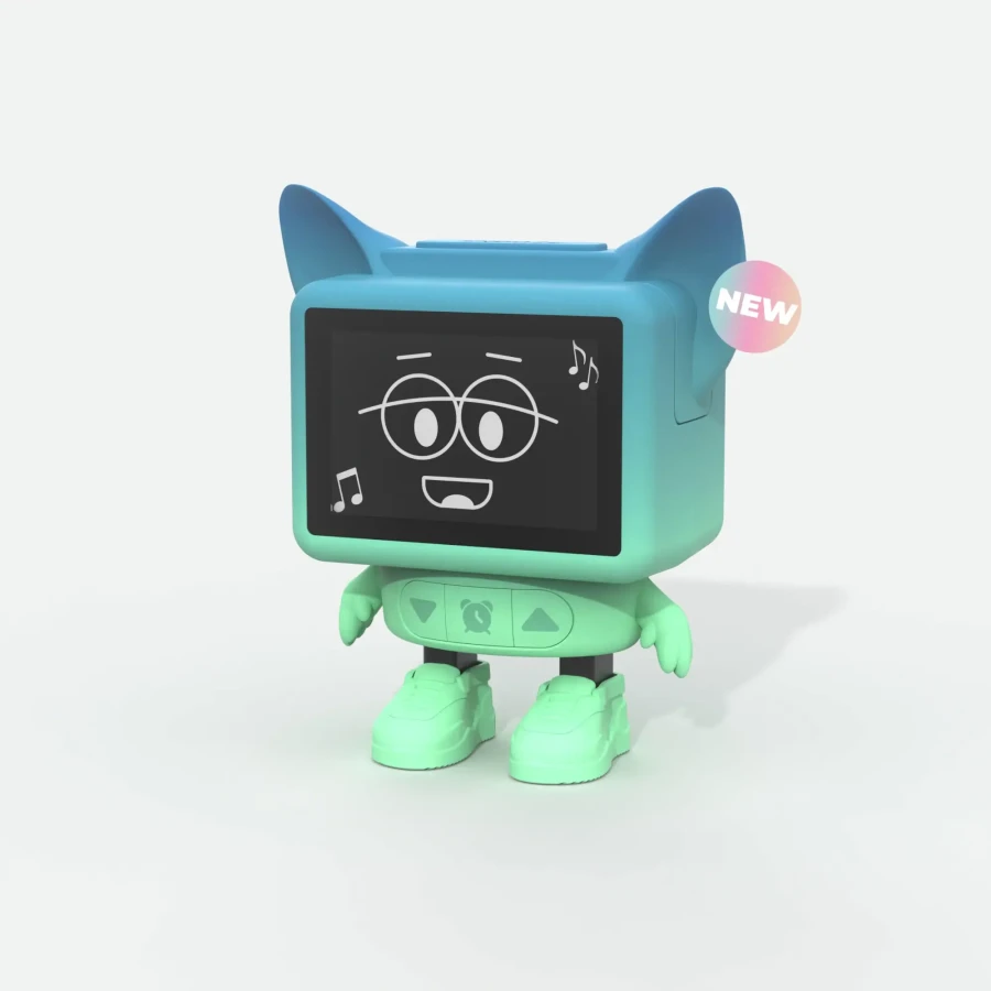 Tańczący budzik – niebieski / MOB