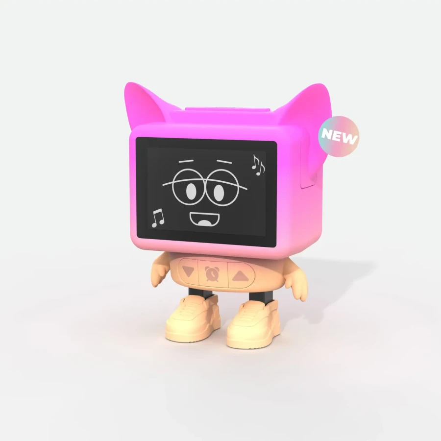 Tańczący budzik – różowy / MOB