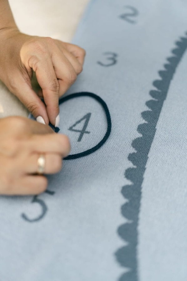 Bambusowo-bawełniany kocyk do zdjęć - oh baby Pink Cat in Cup / Mommy Planner