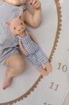 Bambusowo-bawełniany kocyk do zdjęć - oh baby Oat Teddy Bear / Mommy Planner