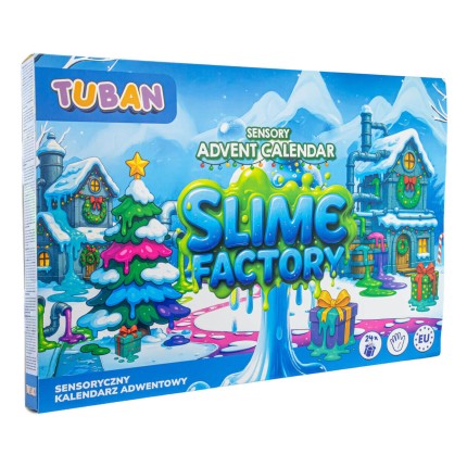 Slime Factory - sensoryczny Kalendarz Adwentowy / Tuban