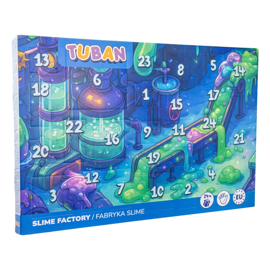 Slime Factory - sensoryczny Kalendarz Adwentory / Tuban
