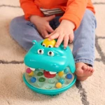 Party Pop Hippo – hipopotam z wirującymi kuleczkami / Battat