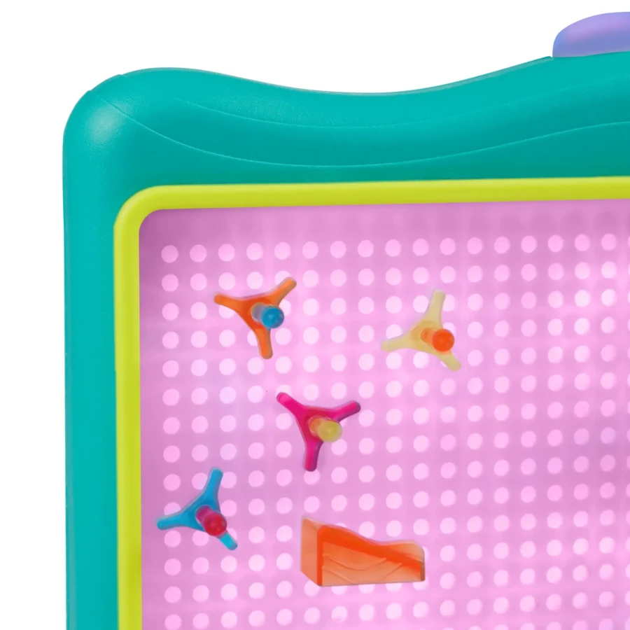 Podświetlany tor kulkowy i świetlna tablica artystyczna 2w1 / B.Toys