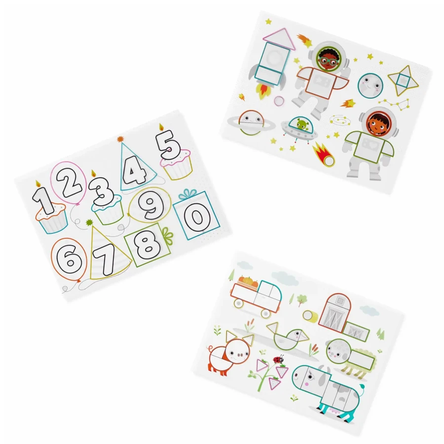 Edukacyjny podświetlany stolik do rysowania Look & Shine / B.Toys