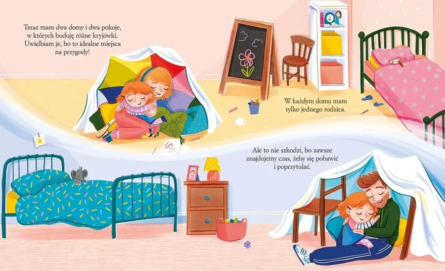 Moje dwie rodziny. Książki, które dają siłę / HarperKids