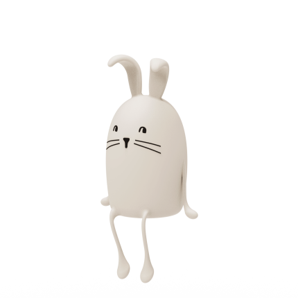 Lampka nocna Evex Rabbit - sandy / Liewood