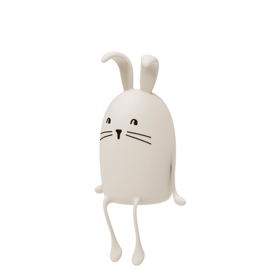 Lampka nocna Evex Rabbit - sandy / Liewood