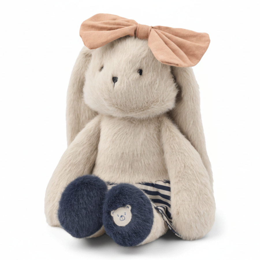 Pluszowy Króliczek Babette - Mist, Navy stripe mix / Liewood