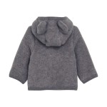 Kurtka 100% wełny merino - Medium Grey Melange / HUTTEliHUT