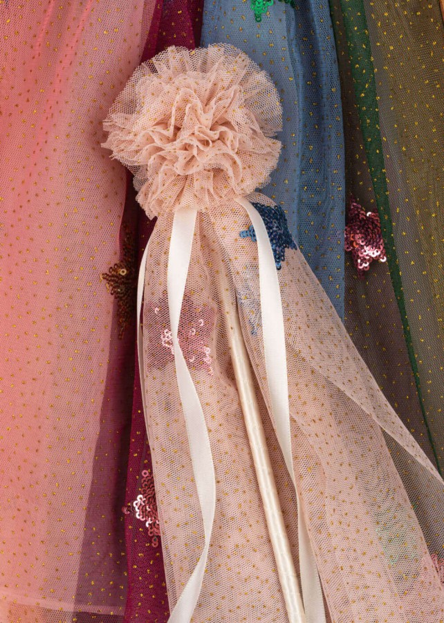 Kostium wróżki z różdżką - evening sand / Konges Slojd