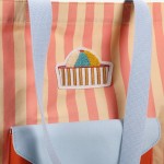 Torba shopperka - coral pink, sandy yellow / STICKY LEMON