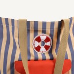 Torba shopperka - blue whale, sandy yellow / STICKY LEMON