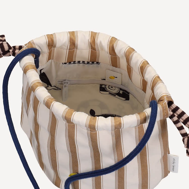 Torebka woreczek - ray brown / STICKY LEMON