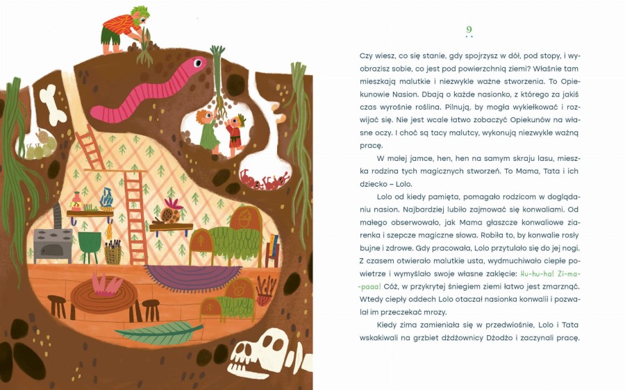 Opiekunowie nasion. Baśnie terapeutyczne / Wydawnictwo Natuli