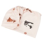 Prześcieradło bambusowe do gondoli, kosza mojżesza, kołyski pieski / Samiboo