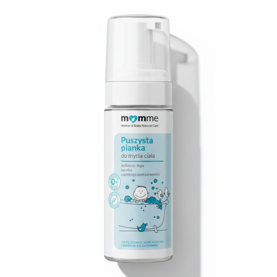 Puszysta pianka do mycia, 150 ml / MomMe