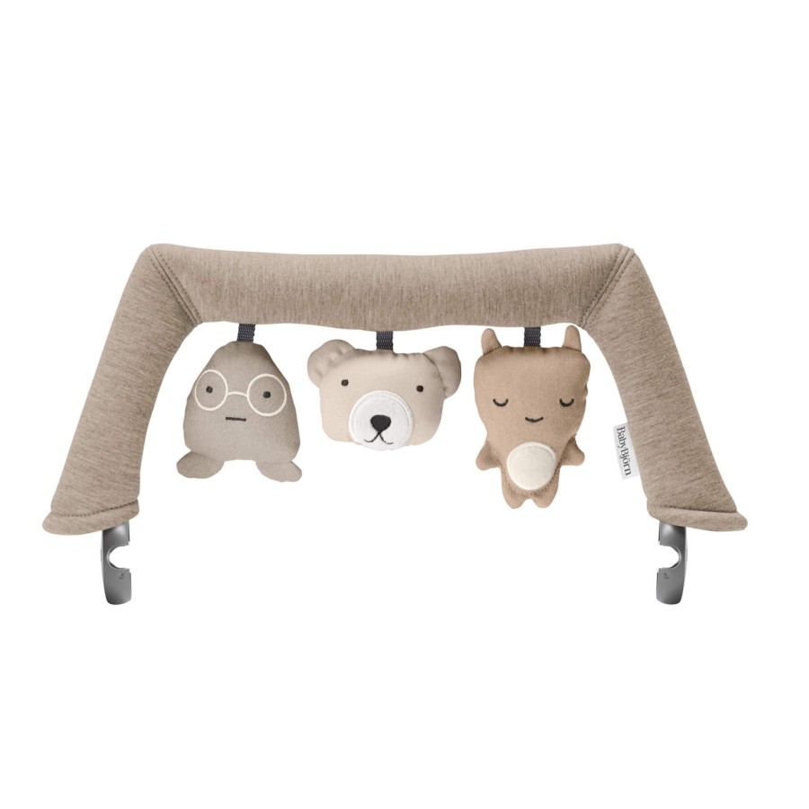 BABYBJORN - zabawka do leżaczka - Soft Friends, Neutrals