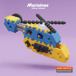 Klocki waffle MINI Konstruktor Expert 141 szt. / Marioinex