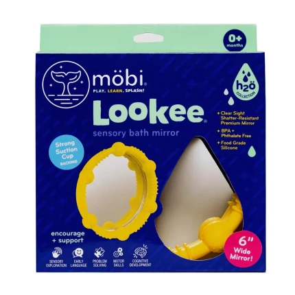 Lookee - sensoryczne lusterko do kąpieli / Mobi