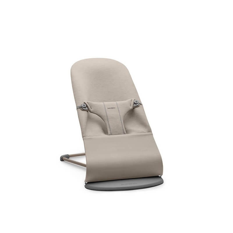 BABYBJORN - leżaczek BLISS 3D Jersey, Piaskowoszary
