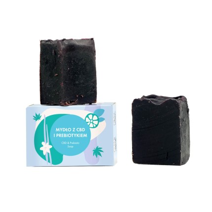 Mydło z CBD i prebiotykiem - do twarzy i ciała / Lullalove
