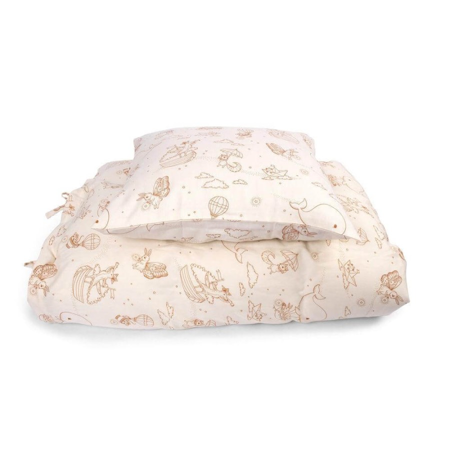 Zestaw pościelowy 2 el. Junior Dreamy Adventurers / Filibabba