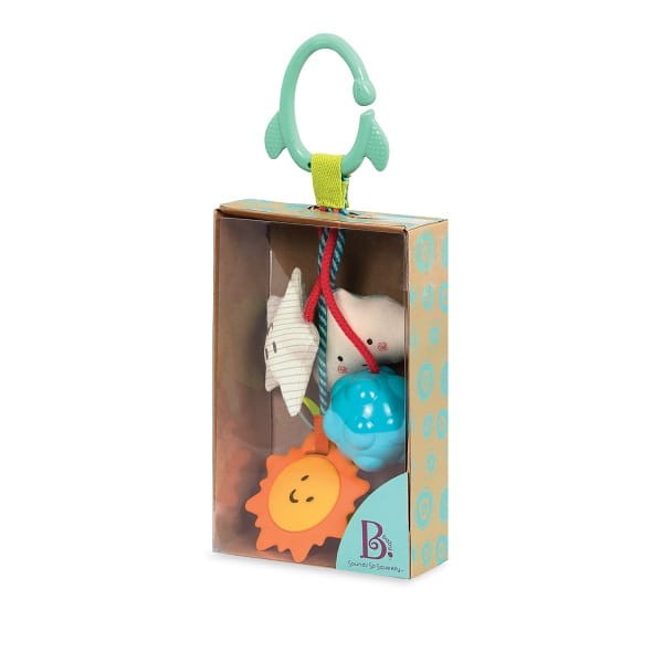 Gryzak z zawieszkami sensorycznymi KOSMOS / B.Toys