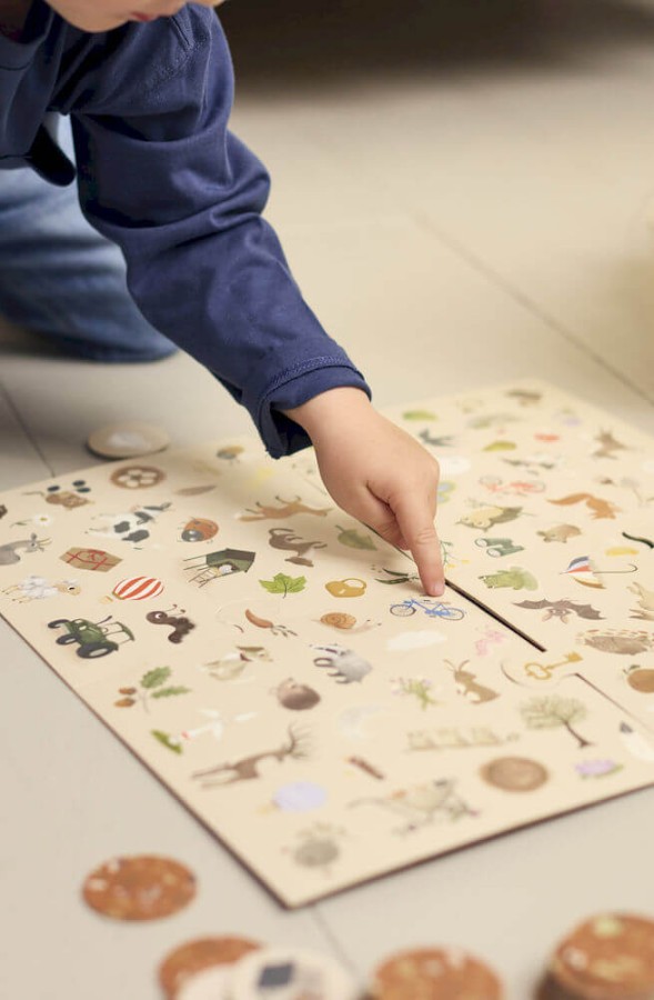 Gra planszowa Who finds it first? / Filibabba 