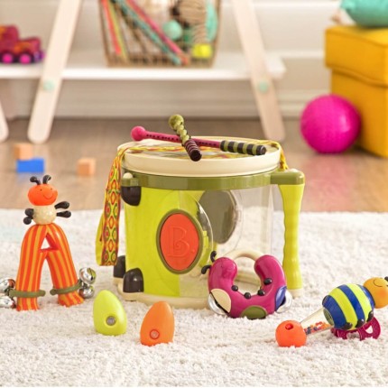 Bębenek z instrumentami / B.Toys BX1007Z