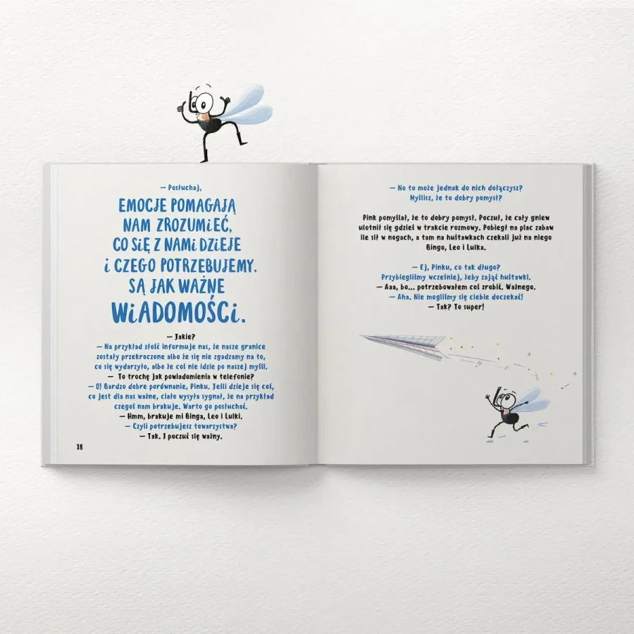 Poznaj swoją złość, Pinku! Książka o złości i innych emocjach dla dzieci i dla rodziców trochę też / Sensus