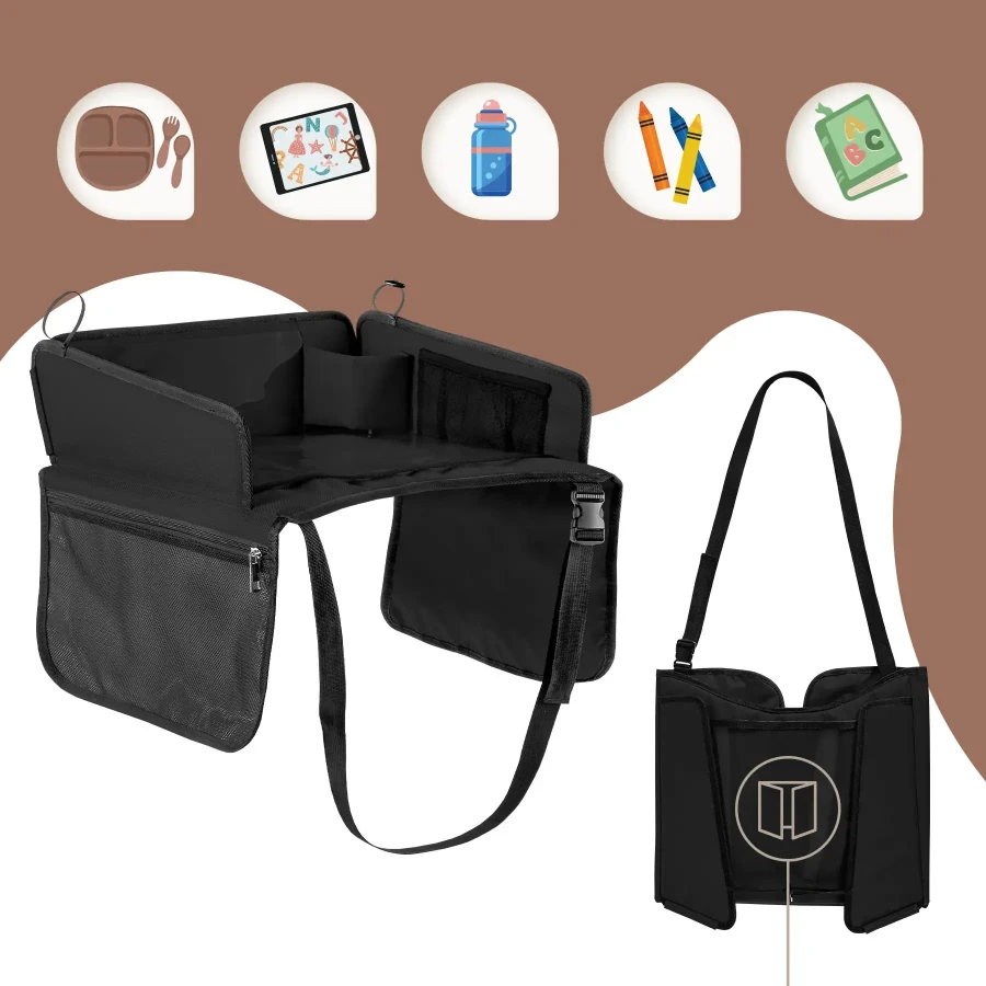 Podróżny stolik do fotelika samochodowego dla dziecka / SIPO