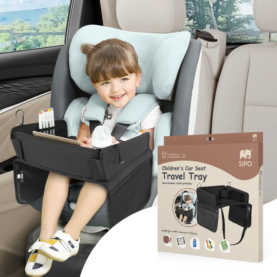 Podróżny stolik do fotelika samochodowego dla dziecka / SIPO
